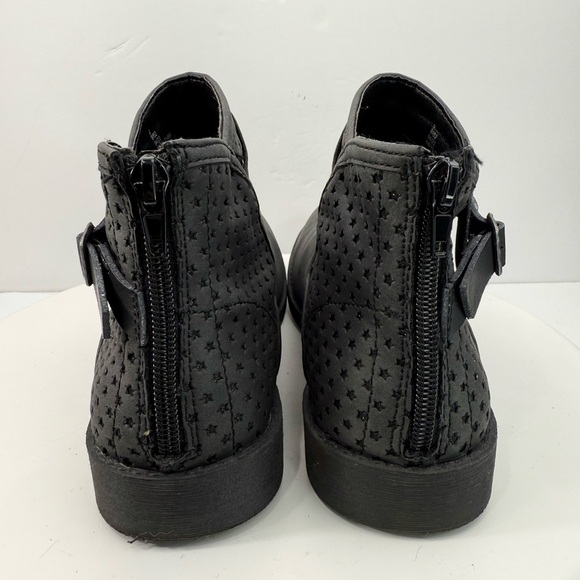 Blowfish Malibu Girls Keeping Up-k Ankle Boot Booties Charcoal Smoke Gray Sz 6 - Picture 6 of 11